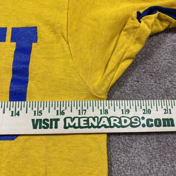 Vintage Champion SDSU South Dakota State Reversible Tee 70s Medium USA - Picture 14 of 15